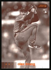 2020 Stadium Club Sepia Alex Young #129 RC Arizona Diamondbacks Rookie