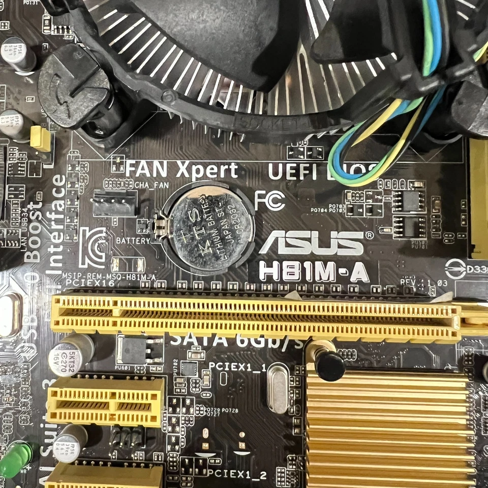 Материнская плата комбинированная ASUS H81M-A mATX! • Core i5-4670K • 16GB RAM • Radeon 7770 2GB - Изображение 4 из 4