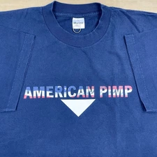 VTG 90s “American Pimp” 23.5” x 30.5” Hughes Bros Documentary T Shirt