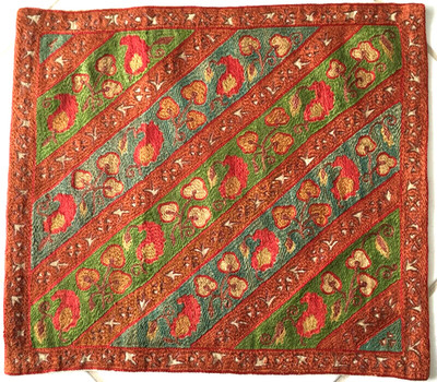 Alte Tischdeck Uzbek Suzani Embroidery Old Tablecloth Mantel Viejo Vieille Nappe