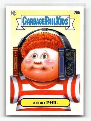 2022 Garbage Pail Kids Book Worms AUDIO PHIL #76A