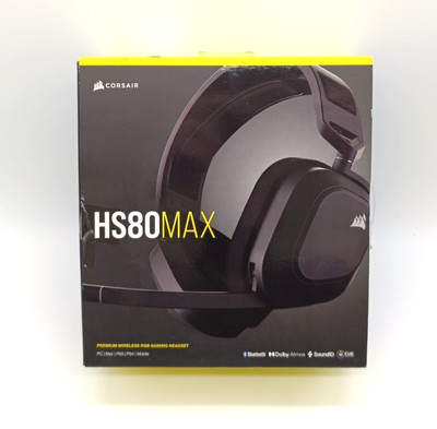 Corsair HS80 Max Wireless Gaming Headset Bluetooth PC MAC PS5 PS4, Dolby Atmos