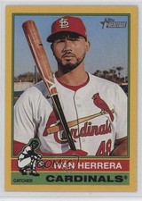 2025 Topps Heritage Dark Yellow Border Ivan Herrera Iván Herrera #252 0h99