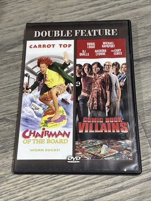 Chairman of the Board/Comic Book Villain (DVD Double Feature) Carrot Top