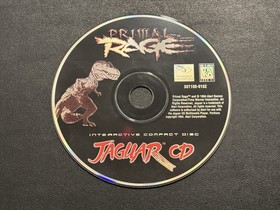 Primal Rage Atari Jaguar CD 1995 CIB Complete In Box Authentic Tested & Works!