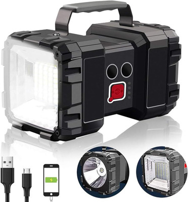 Rechargeable Flashlight, LED Spotlight Flashlight 20000 Capacity 4000LM 25H Ultr