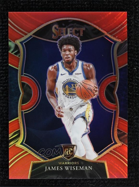 2020-21 Panini Select Concourse Red Prizm /199 James Wiseman #62 1e7