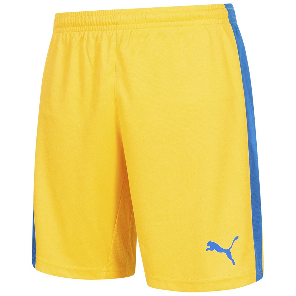 Шорты для тренировок PUMA Pitch Herren Fuball mit Innenhose gelb neu 2490₽
