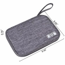 Travel Cable Bag Organizer Charger Storage Electronics USB Case Cord Accessories