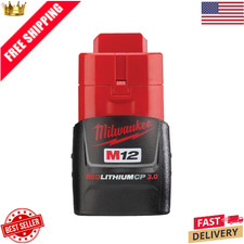 Milwaukee 48-11-2430 M12 Redlithium 3.0 Compact Battery Pack