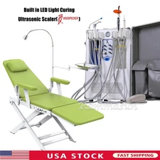 Carro Dental Portátil con Compresor y Sillón - Sistema de Tratamiento Completo