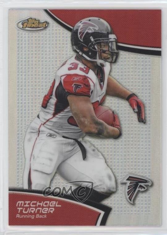 2011 Topps Finest Refractor Michael Turner #46 fm1