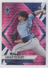 2021 Panini Chronicles Phoenix Pink Pulsar Logan Gilbert #14 5q7