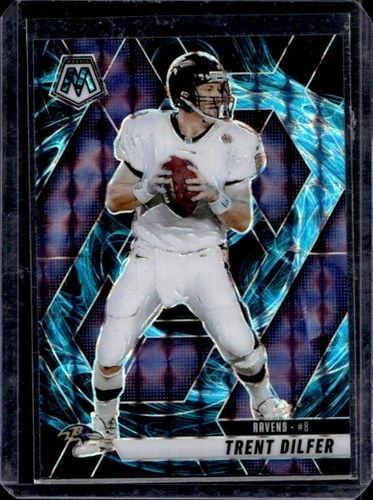 2025 Panini Mosaic Trent Dilfer Genesis Prizm #98 Ravens