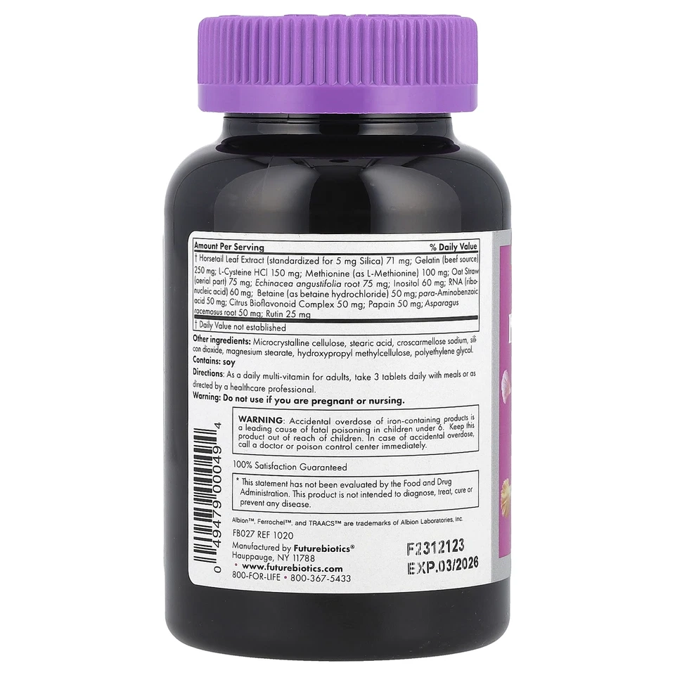 Cabello, piel y uñas®, 135 comprimidos Foto 3 de 3