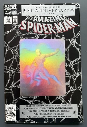 Amazing Spider-Man #365 Direct Edition (Marvel Comics August 1992) VF- (7.5)