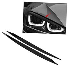 Front Headlamp Headlight Eyebrow Eyelid Car Stickers Decal Trim for 7 2013