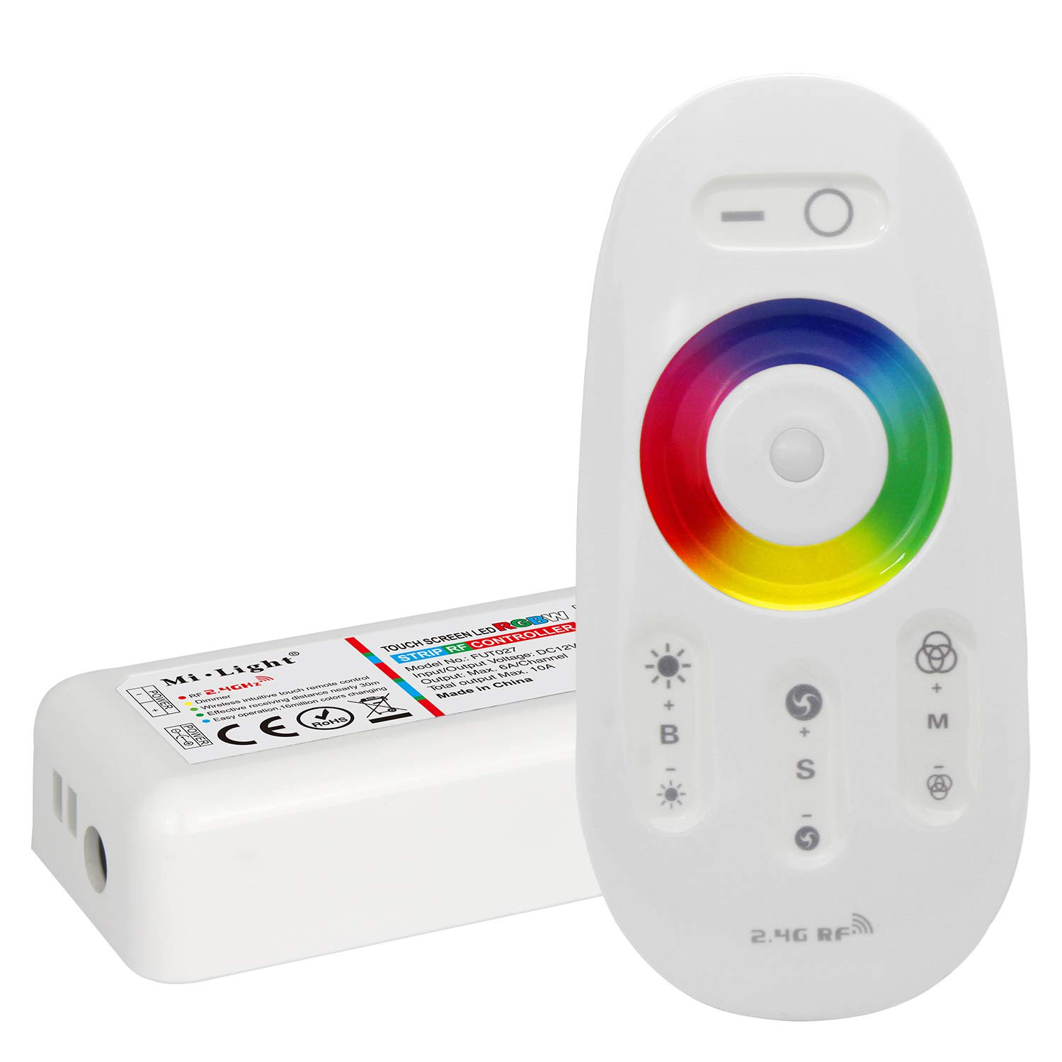 Kit Controller LED RGBW + Telecomando Touch RF 2.4Ghz Professionale