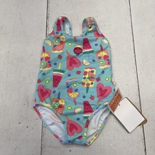 Mimo  Co Swimsuit Girls 3T Multicolor Fruit Popsicle One Piece Bathing Suit