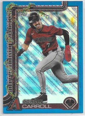 2025 Topps Holiday Baseball [ Inserts - Silver / Blue Glitter | You Pick