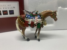 Trail Of Painted Ponies HAPPY HOLIDAYS Ornament 2005 Retired 12327