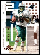Lamar Smith 2002 Upper Deck MVP #31 Panthers NFL READ FREE SHIPPING AutographDen