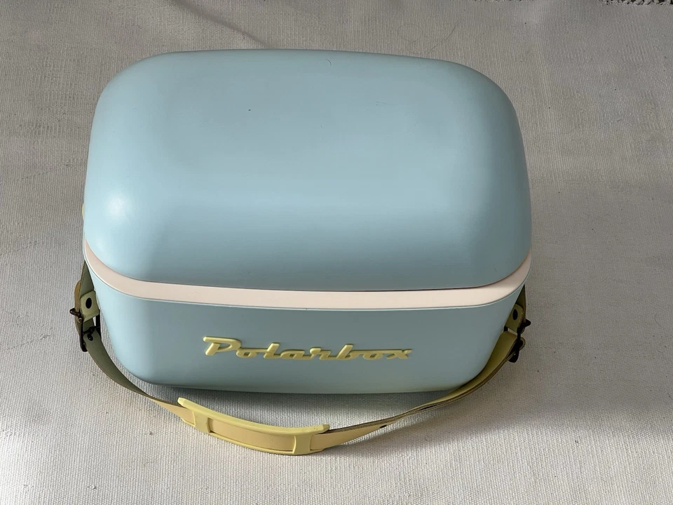 Polarbox Retro Style 12L isolierte tragbare Kühlbox, Top Zustand wie Foto - Bild 3 von 4