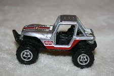 WARN INDUSTRIES 75th Anniversary 2007 MBX 4X4 💥 SILVER METALLIC  Matchbox Loose