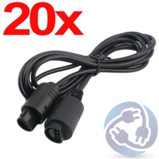 Wholesale Lot - 20X Nintendo 64 Controller Gamepad Extension Cable Cord N64 6 ft