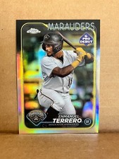 Enmanuel Terrero 2024 Topps Pro Debut Chrome