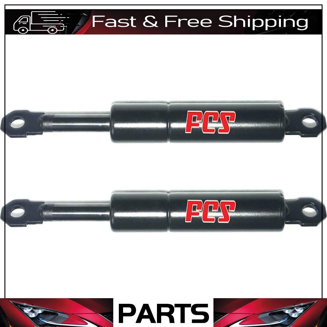 Hood Lift Support Front Focus Auto Parts Fits Chevrolet Corvette 1984-1987