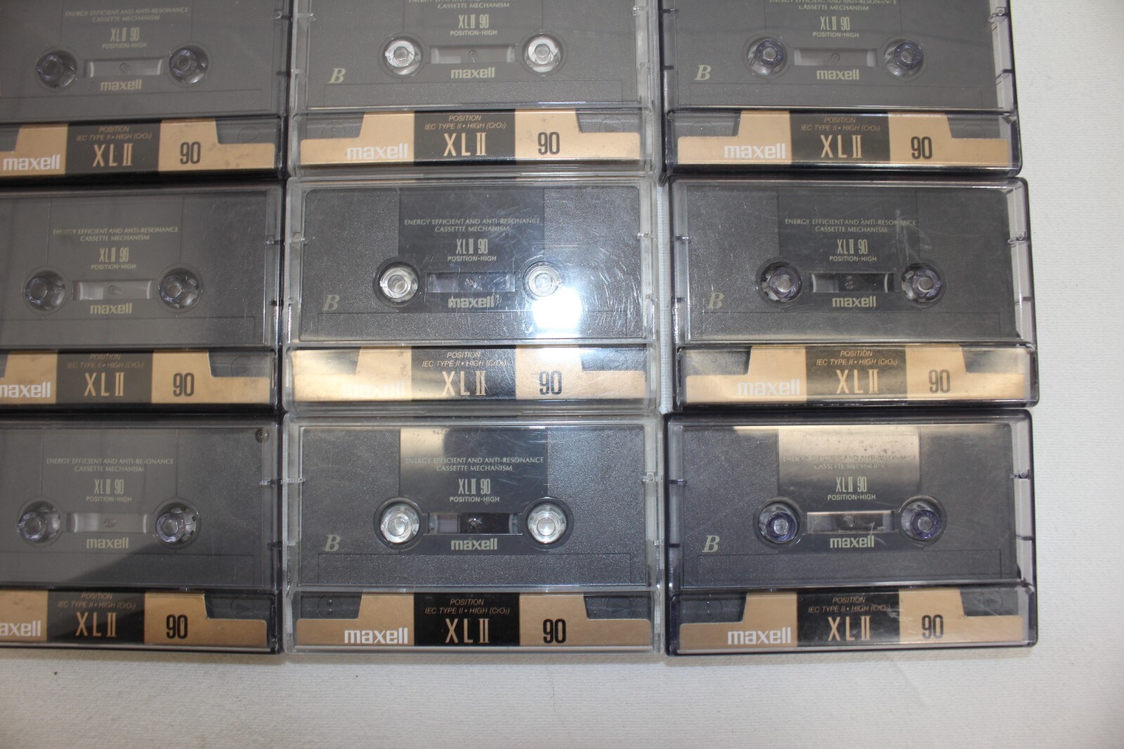 LOT of 30! HIGH BIAS TYPE II CASSETTE TAPES USED, SOLD AS BLANKS
