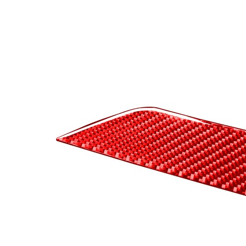 Red Carbon Fiber Dashboard Center Console Panel Trim for T@yota Tundr@ 2014-2021 - Bild 8 von 10