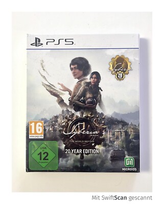 Syberia The World Before 20 Year Edition für Playstation 5 PS5 Spiel NEU & OVP