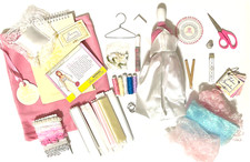 GIRLS BARBIE DOLL FASHION DESIGN  DRESS STUDIO CREATIVITY