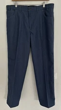 Fletcher Jones Jeans 96  / 76 Blue Pants Men Cotton Straight Leg