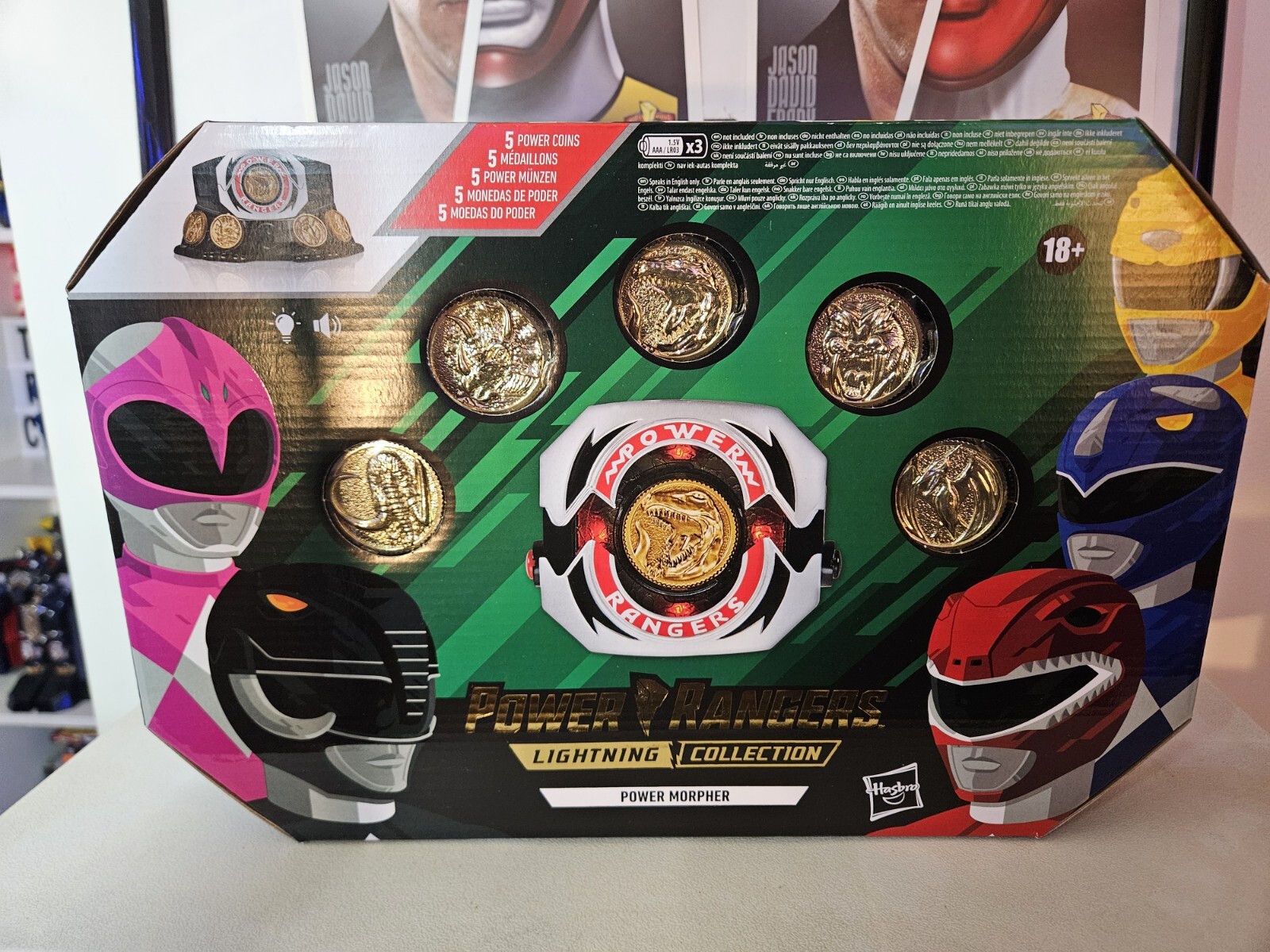 Mighty Morphin Power Rangers Lightning Collection Power Morpher by Hasbro 100% New
