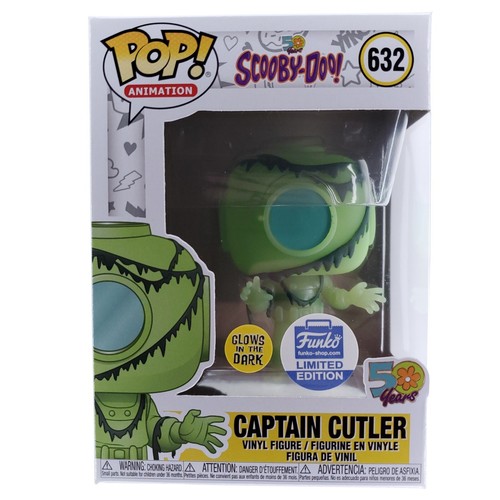 Funko Pop! Vinyl: Scooby-Doo - Captain Cutler (Glow) - Funko (Exclusive) # 632 | Achetez sur