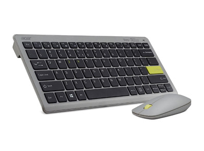Acer Vero Wireless Tastatur & Maus Grau/Schwarz UK QWERTY Tastatur 30% Recycelt