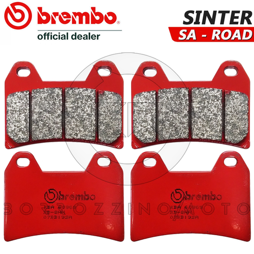 PASTIGLIE FRENO ANTERIORI BREMBO SINTERIZZATE 07074XS PER HONDA SH i (KF40A) 150