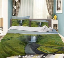 3D Fall Nature Quilt Cover Set Duvet Cover Bedding Pillowcases