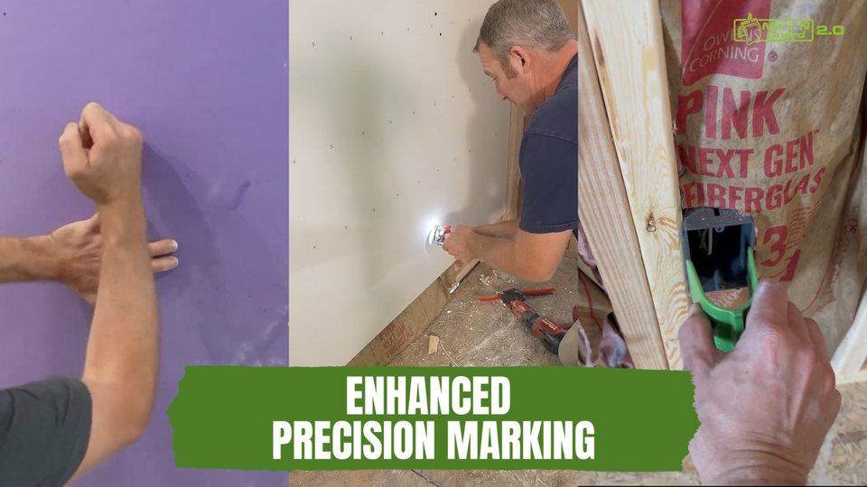 Buddy Tools Mark N Guar Drywall Outlet Marker Electrical Box Locating 5 ...