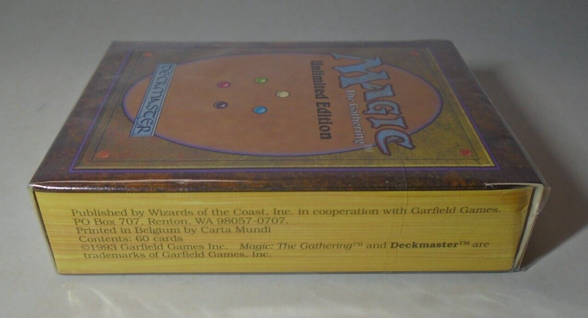 MAGIC THE GATHERING UNLIMITED STARTER DECK WOC6000 ENGLISH STARTER