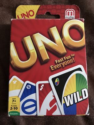 Vintage 2012 Mattel UNO Card Game Complete 78206020016| eBay