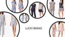 Lucky Brand Ladies' 4 piece Pajama Set VARIETY  