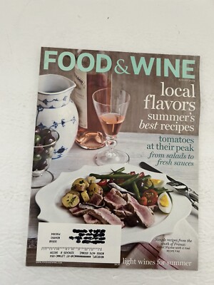 Food and Wine Local Flavors Summer's Best Recipes August 2009 Magazine