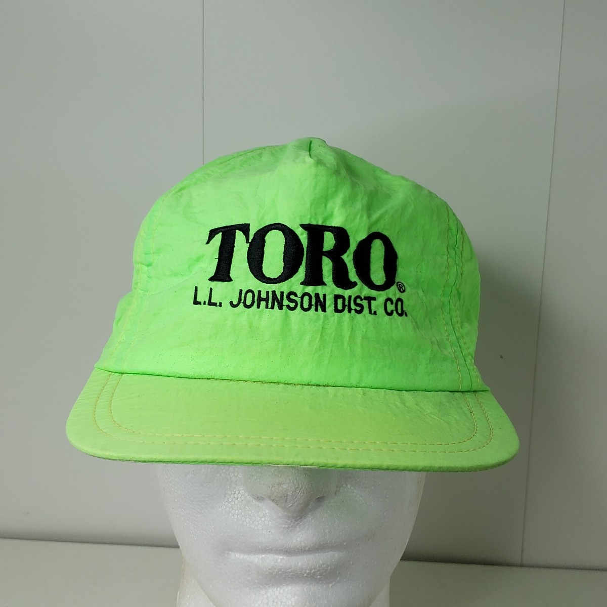 VTG Toro LL Johnson Distributing Turf Equipment Strapback Hat