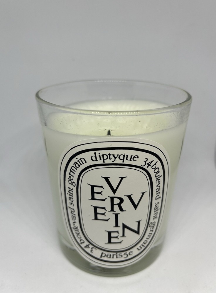 Diptyque Verveine Scented Candle 6.5oz Used No Box