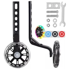 Training Wheels fit for 12/14/16/18/20Inch bike with Flash Light Wheel 1Pair