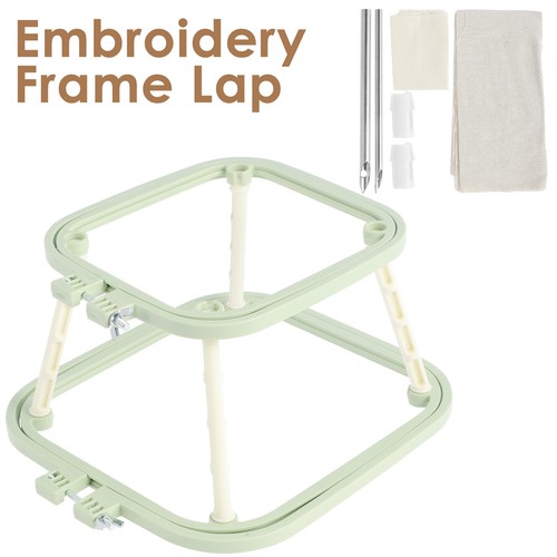Adjustable Embroidery Frame Lap Stand Versatile Needlework Lap Stand for Craft✿ - Picture 2 of 17